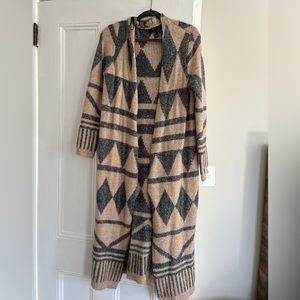Forever 21 maxi cardigan